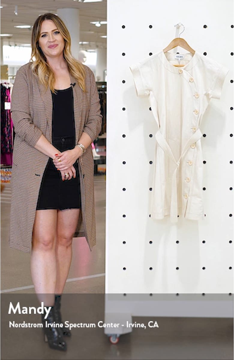 Belted Cotton Dress, sales video thumbnail