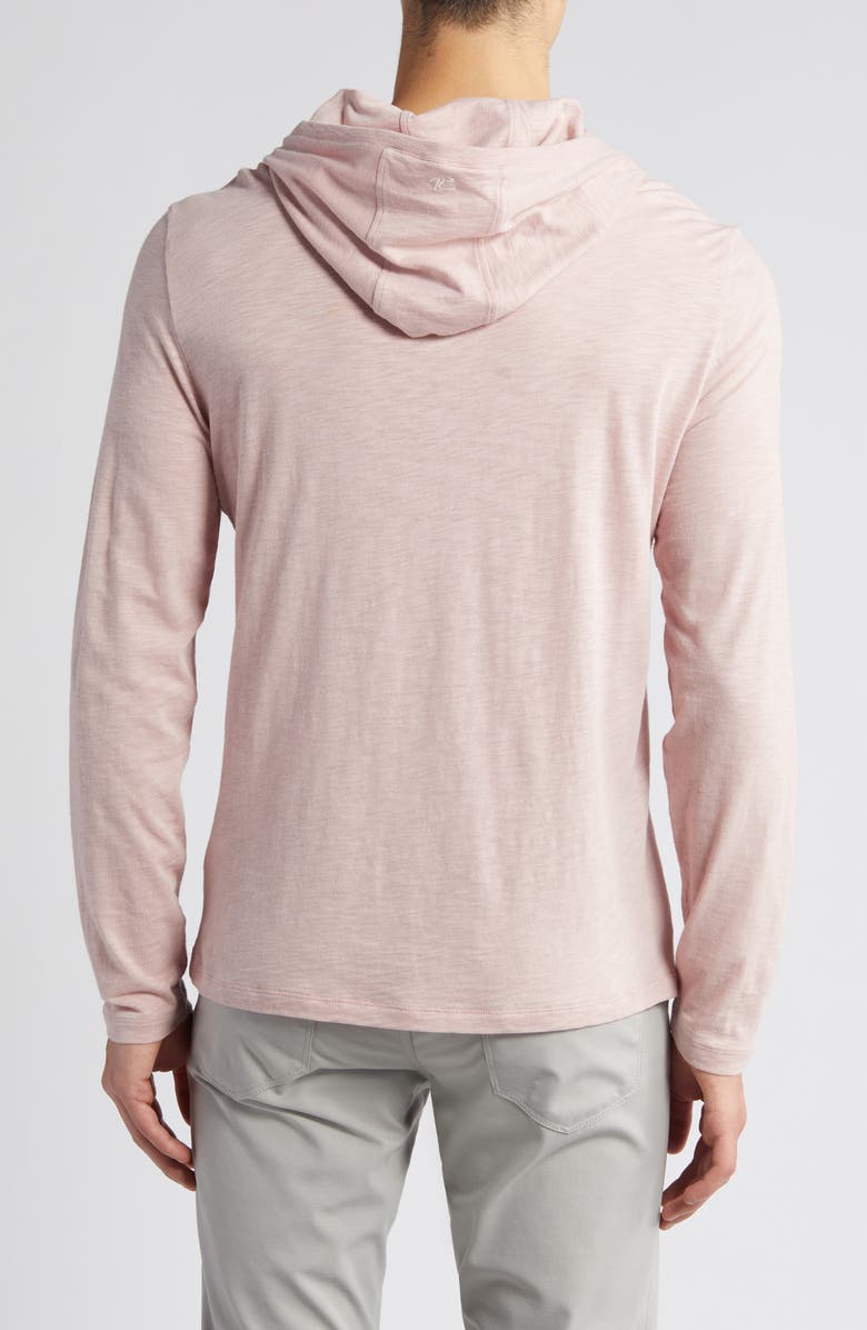 Robert Barakett Gambo Hooded Long Sleeve T-Shirt, Alternate, color, Coral