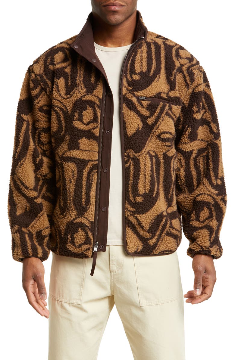 Saturdays NYC Spencer Polar Fleece Jacket, Main, color, 