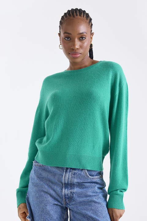 Maila Long Sleeve 100% Cashmere Sweater