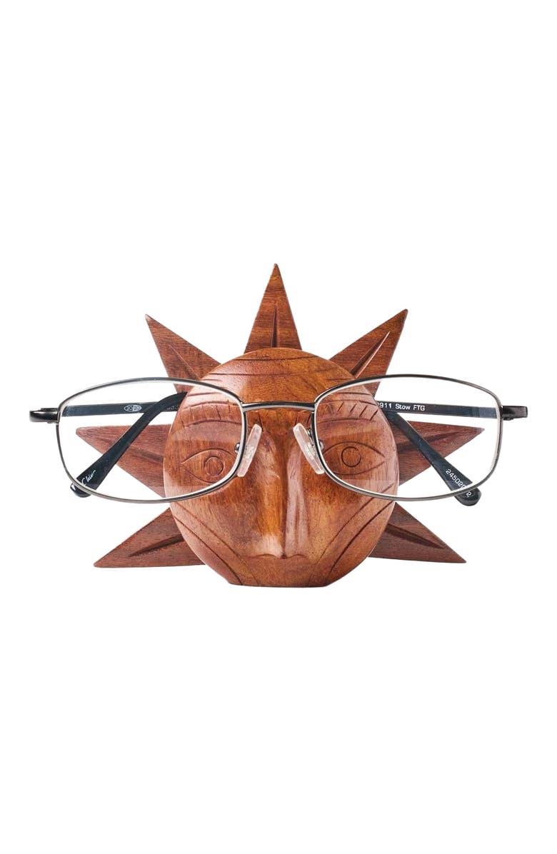Matr Boomie Sun Eyeglass Holder Stand, Main, color, Brown
