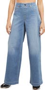 SPANX® EveryWear Wide Leg Pull-On Jeans