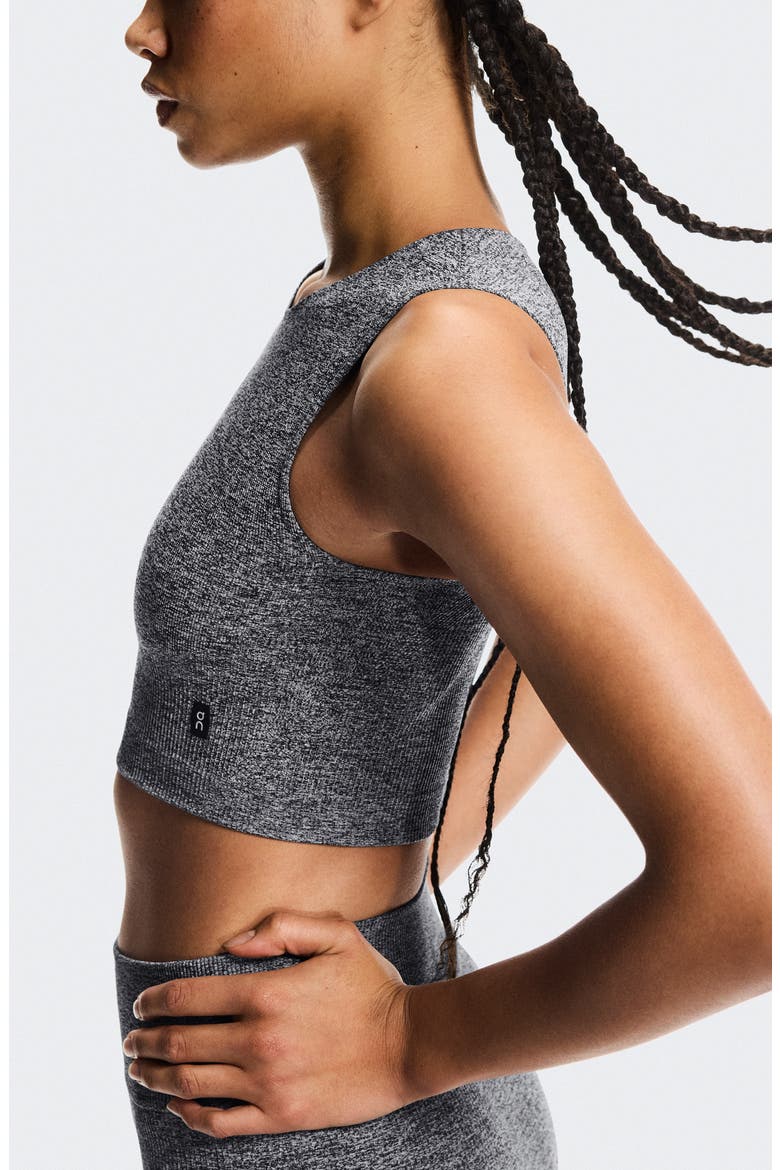 Studio Crop Tank, Alternate, color, GRAPHITE HEATHER