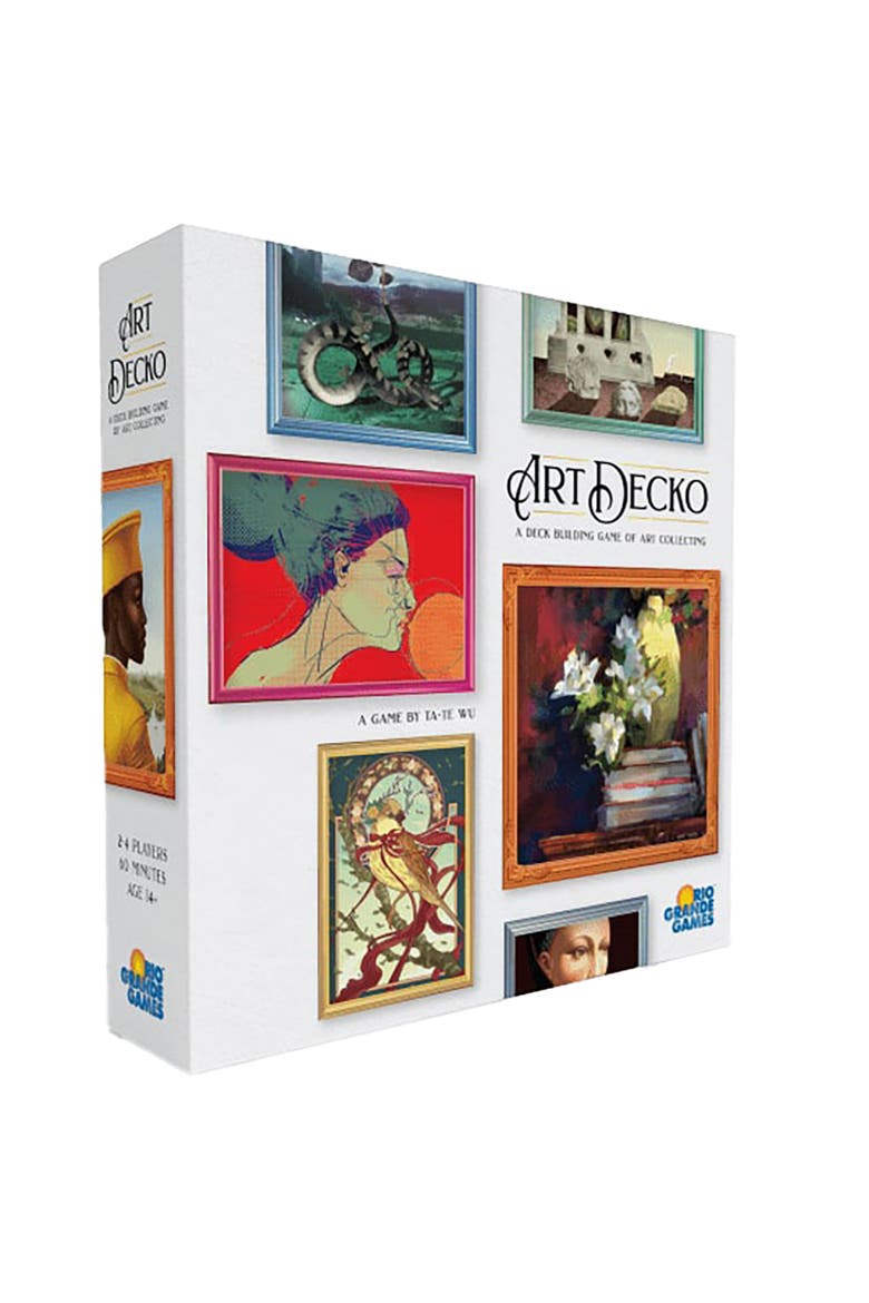 Art Decko, Deck Building Game of Art Collecting, Ages 14+, Main, color, Multicolored