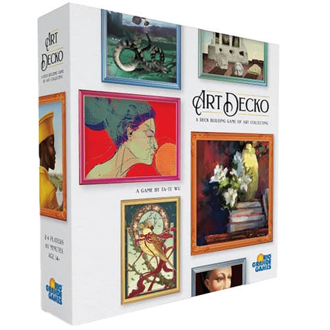 Art Decko, Deck Building Game of Art Collecting, Ages 14+
