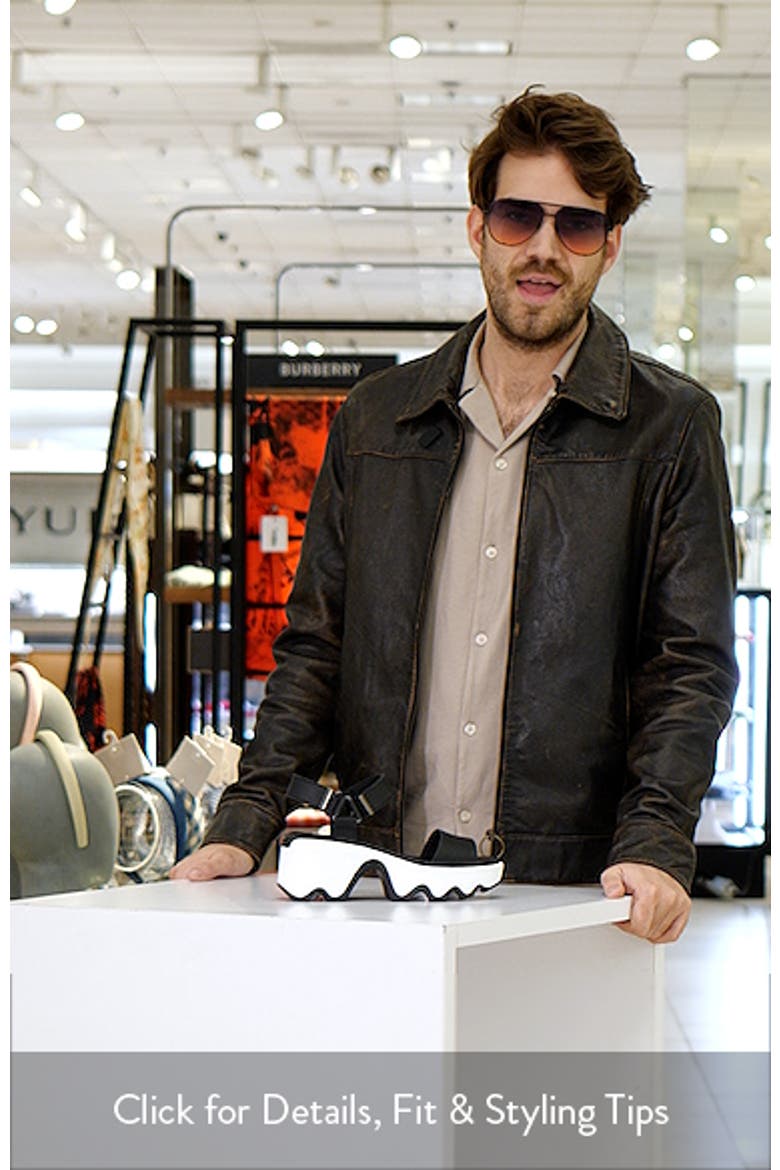 Kinetic™ Aura Ankle Strap Platform Sandal video