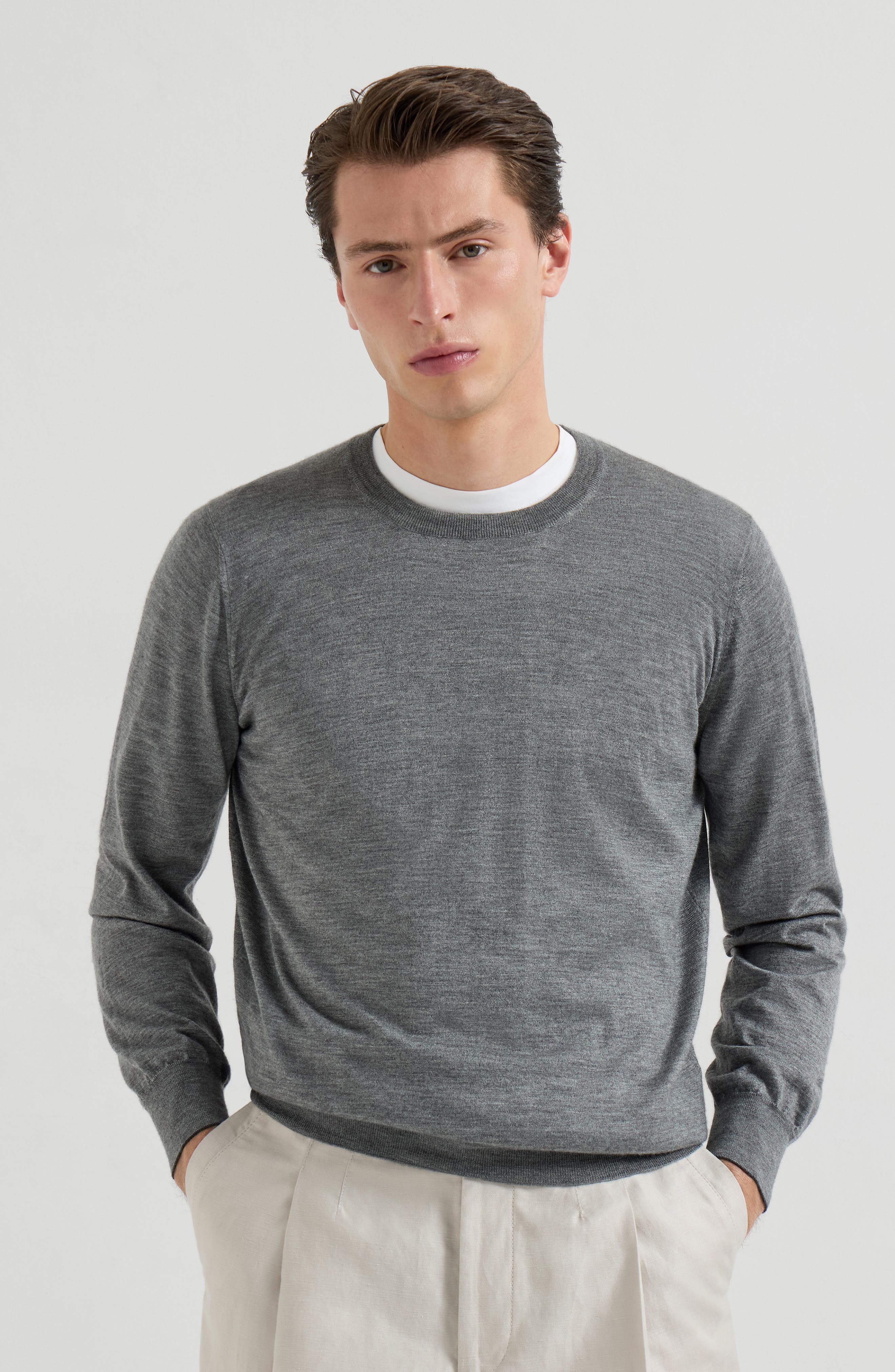 Cashmere and silk lightweight sweater - image 3