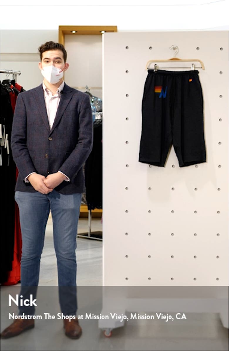 Cotton Blend Sweat Shorts, sales video thumbnail