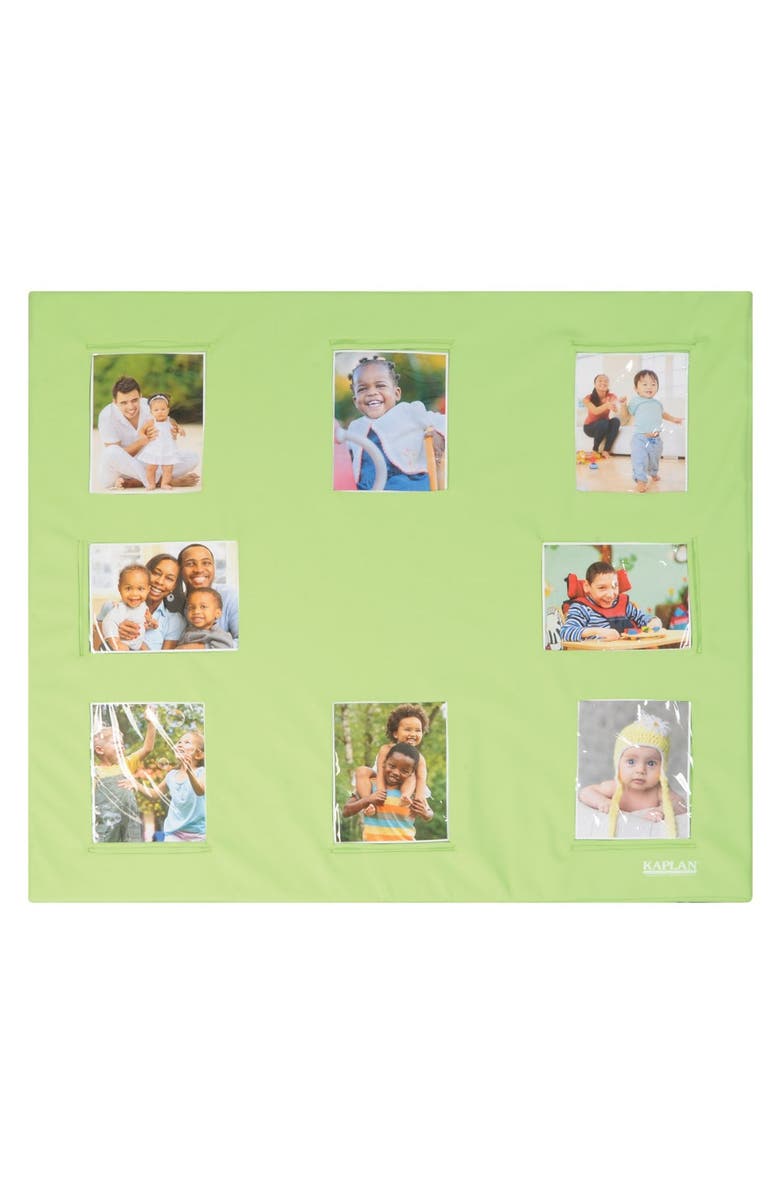 Kaplan Early Learning Company Infant Photo Mat, Alternate, color, Green
