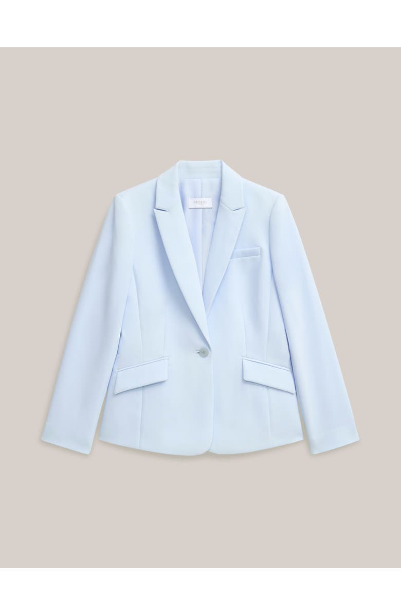 HOBBS LONDON Keighley Single-Button Tailored Blazer, Alternate, color, Pale Blue