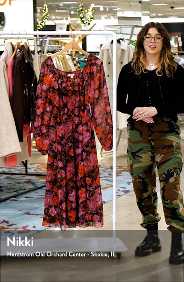 Laine Long Sleeve Dress, sales video thumbnail