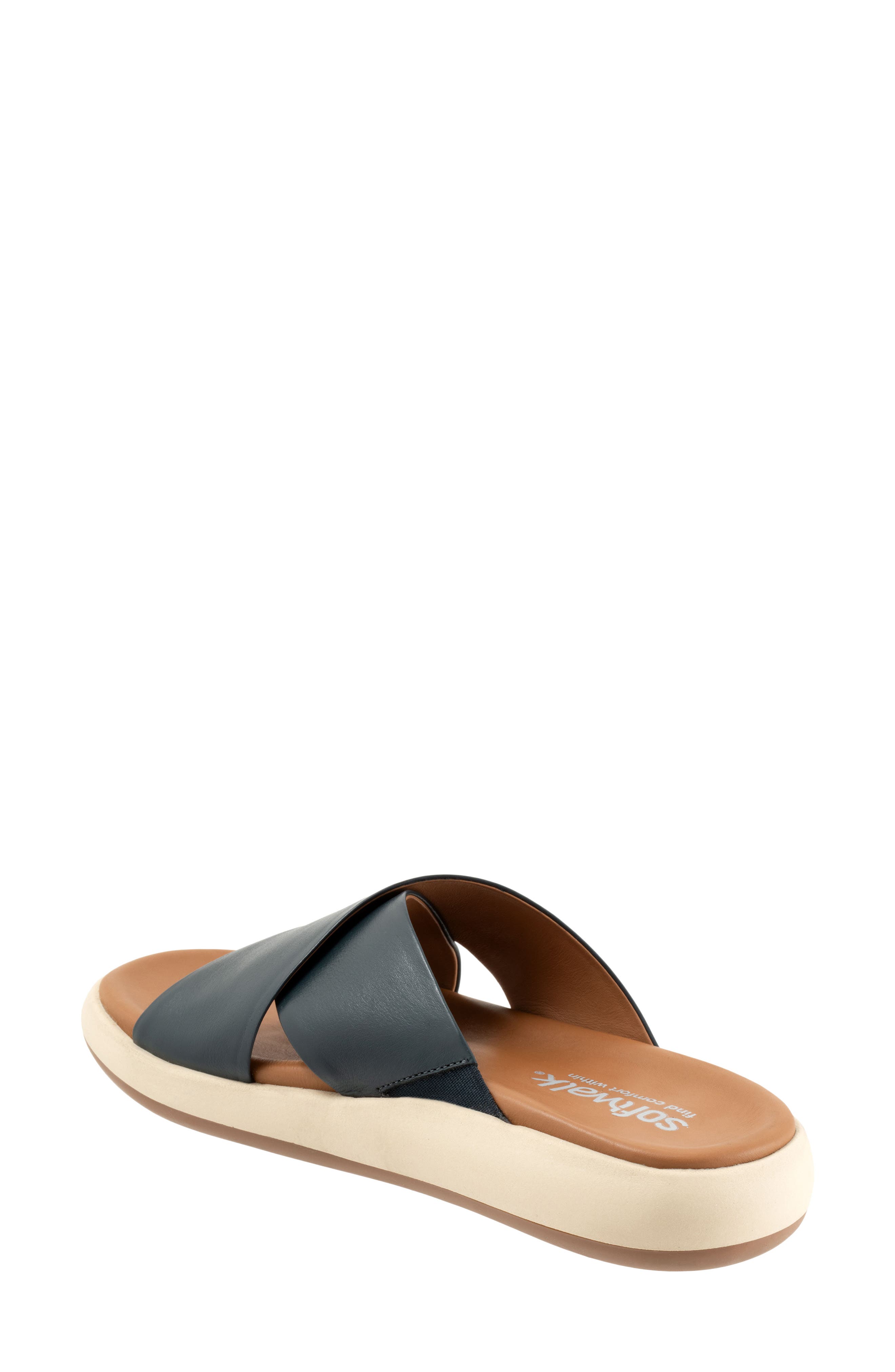 Jesi Slide Sandal, Alternate, color, NAVY