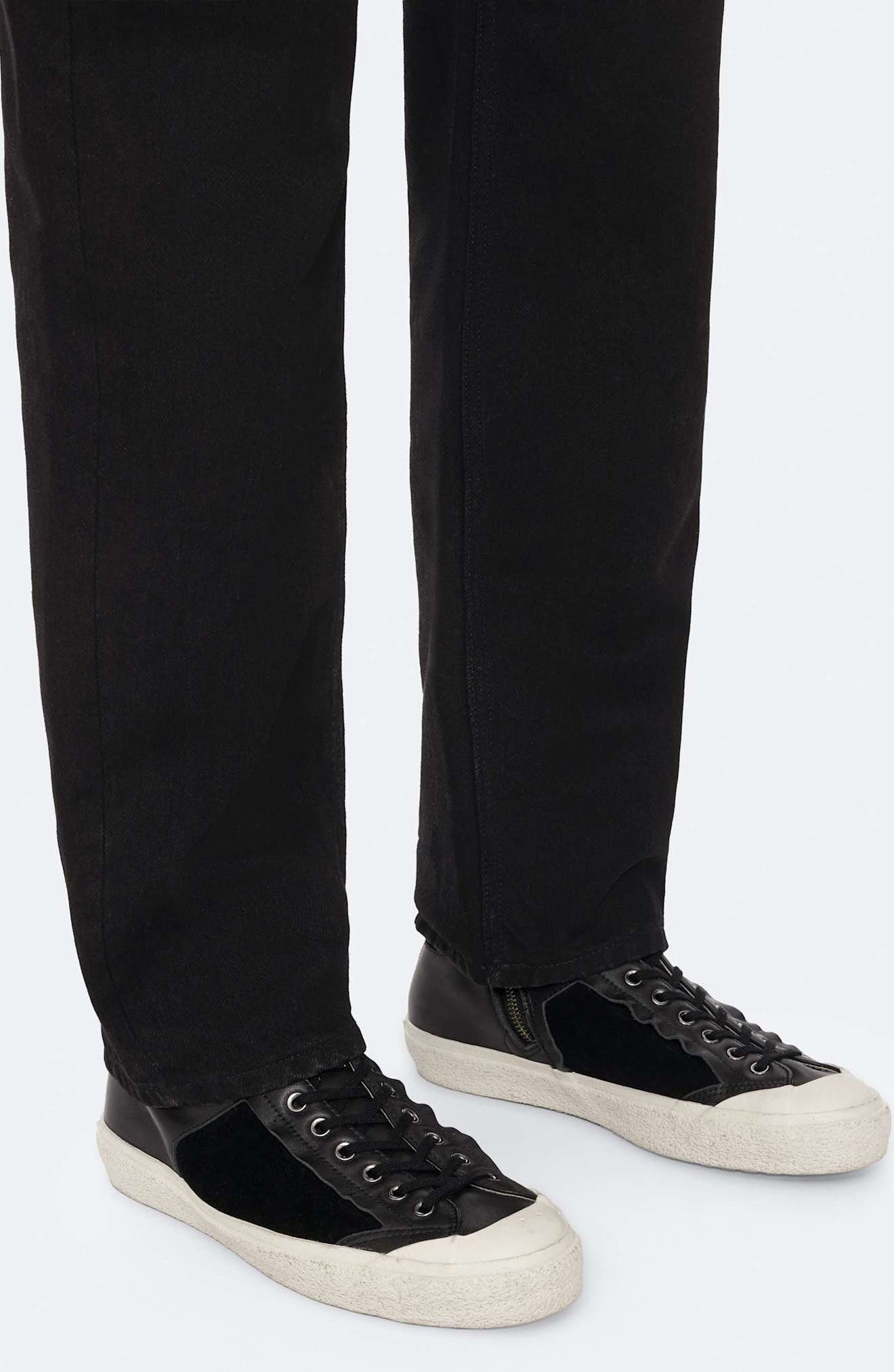 Numont High Top Sneaker, Alternate, color, BLACK/ CHALK WHITE