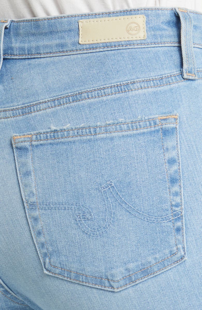 AG Mari High Waist Ankle Slim Jeans, Alternate, color, Sunlit