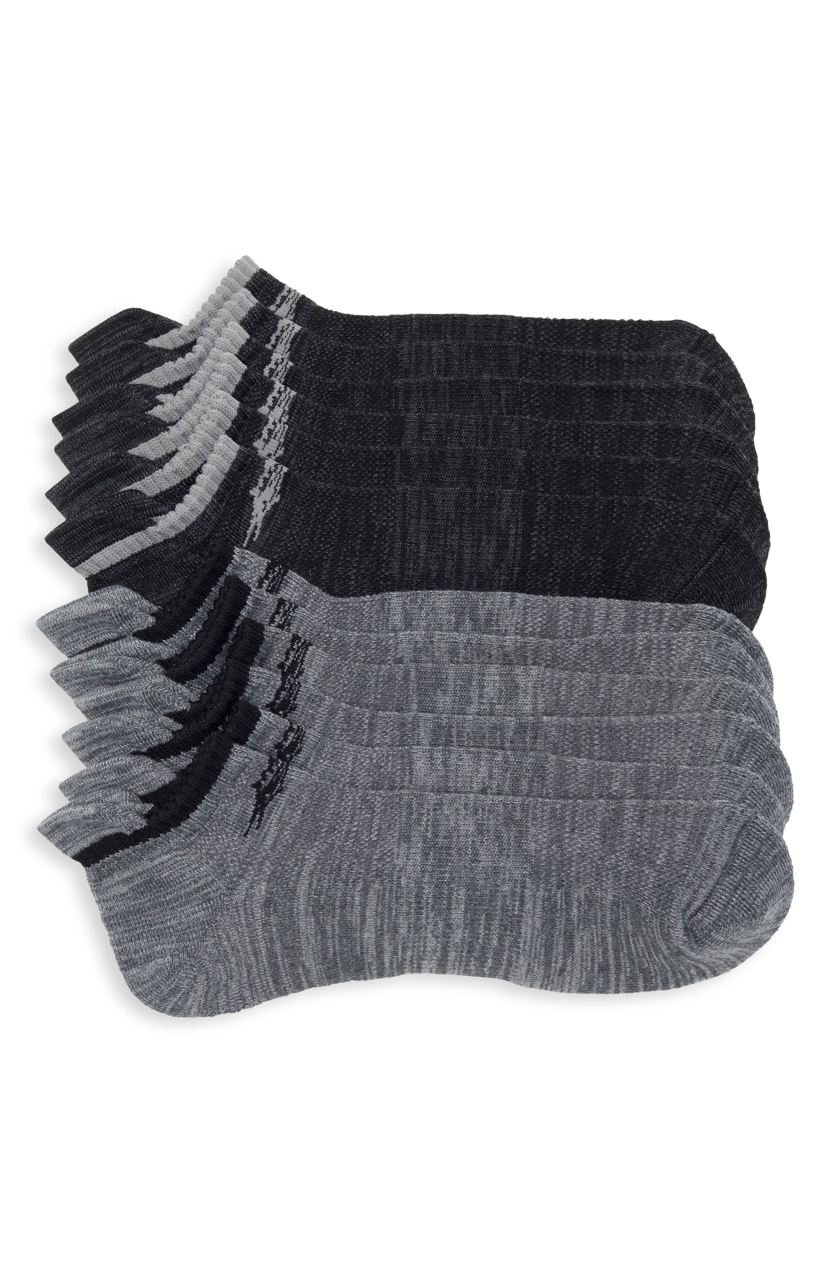 6-Pack Athletic Ankle Socks with Tab