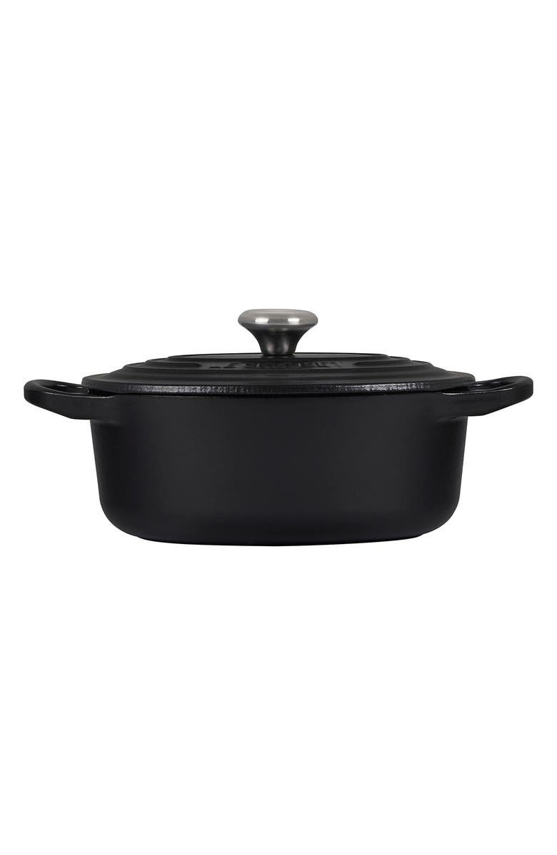Le Creuset Signature 1 Quart Oval Enamel Cast Iron Dutch Oven, Alternate, color, 