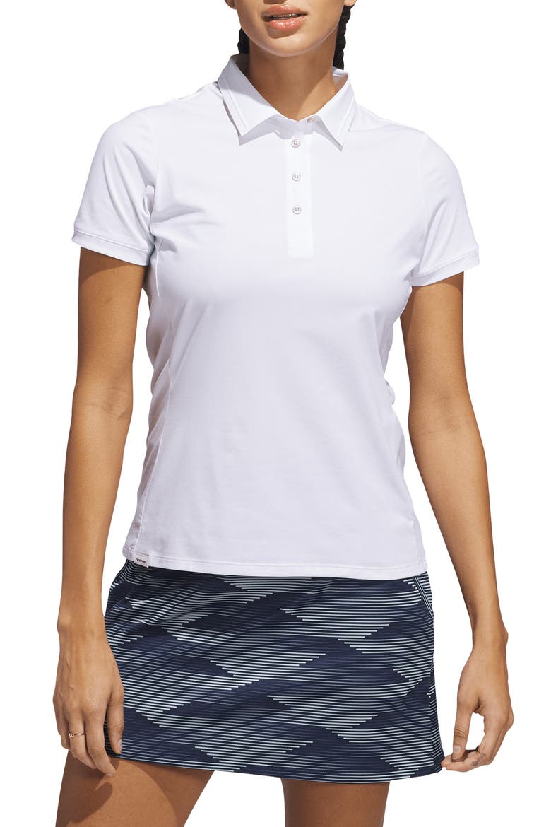 Ultimate365 Tour Twist Knit Polo, Main, color, WHITE