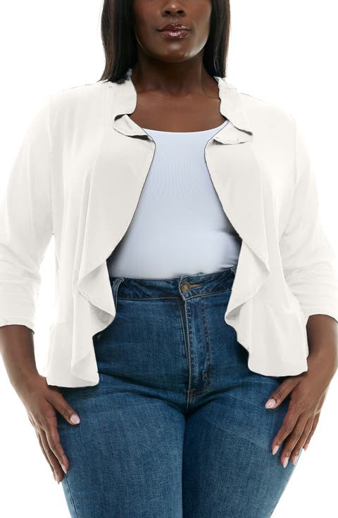 Ruffle Bolero (Plus)