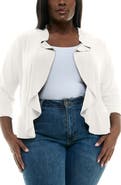 Nina Leonard Ruffle Bolero