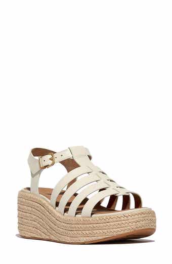 FitFlop Espadrille Platform Wedge Sandal