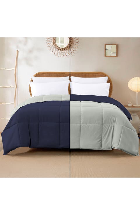 Down Alternative Reversible Comforter