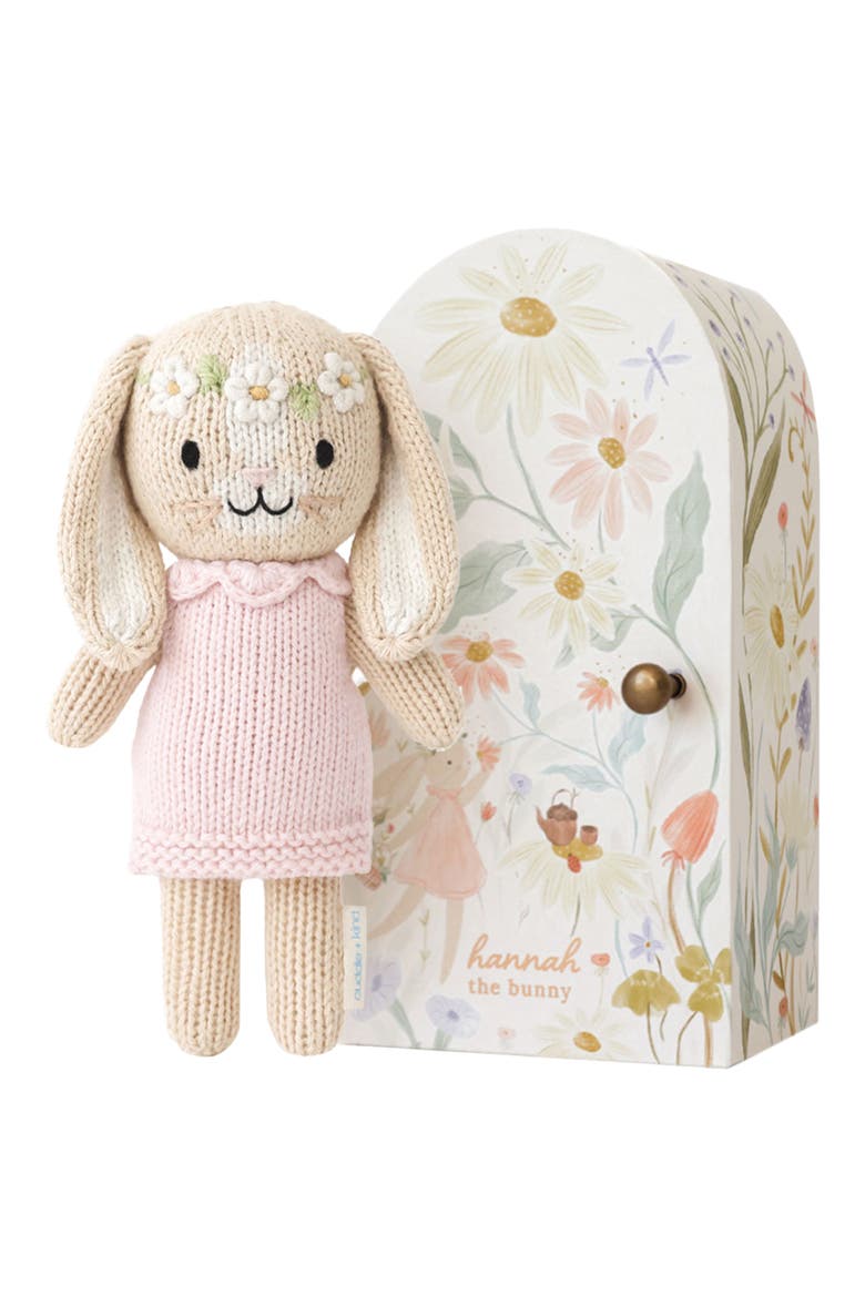 Tiny Hannah The Bunny Blush Stuffed Animal, Alternate, color, PINK