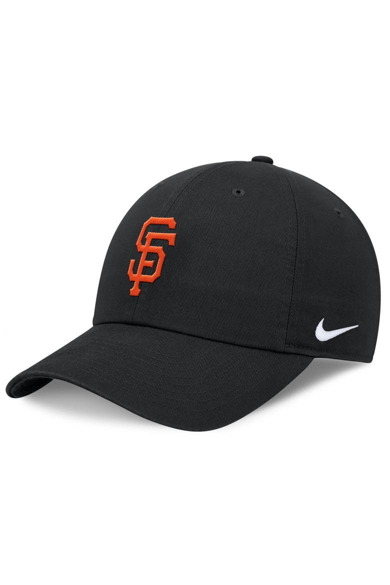 Men's Nike Black San Francisco Giants Club Adjustable Hat, Main, color, Black