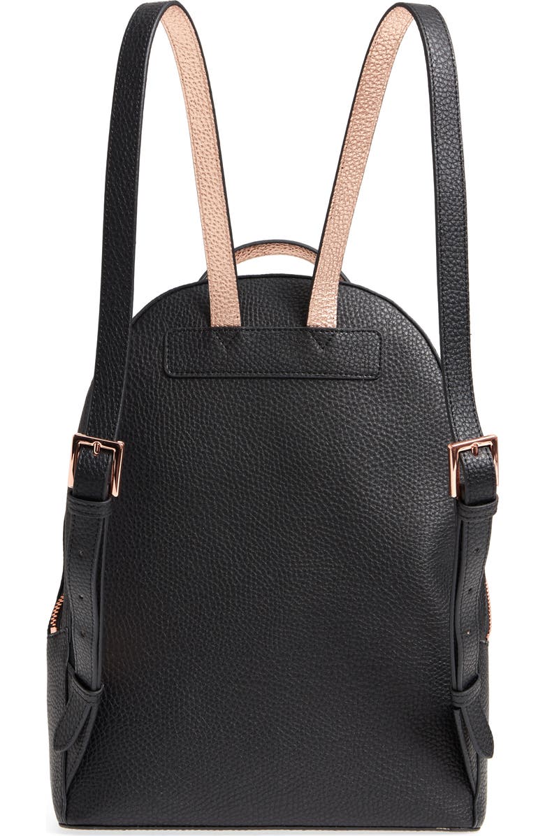 Ted Baker London Leather Backpack, Alternate, color,