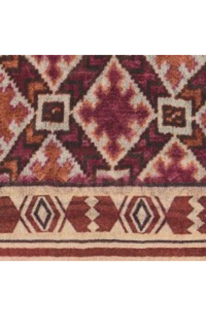 GERARD DAREL Raissa Patterned Scarf, Alternate, color, Bordeaux