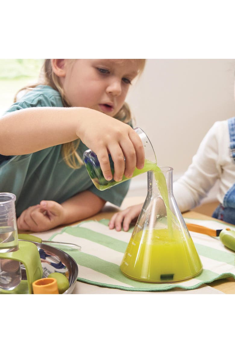 Kids' Science Flask - Set of 3, Alternate, color, Clear
