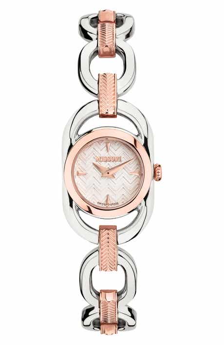 Missoni Gioiello Two-Tone Bracelet Watch, 22.8mm