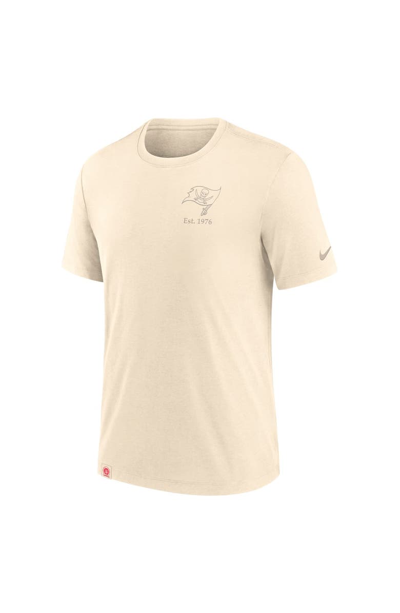 Nike Men's Nike Cream Tampa Bay Buccaneers Glory Tri-Blend T-Shirt, Alternate, color, Cream