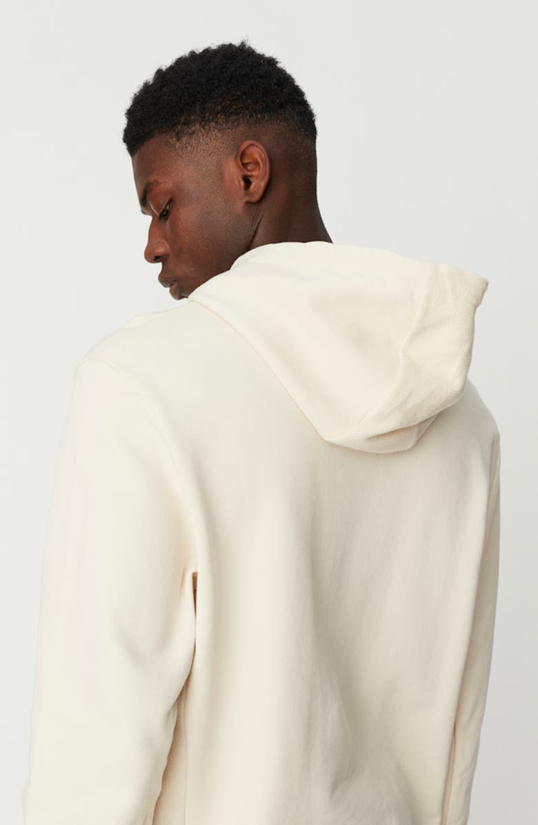 Les Deux Reverse Knit Hoodie, Alternate, color, 