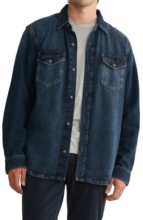 DET Denim Button-Up Shirt