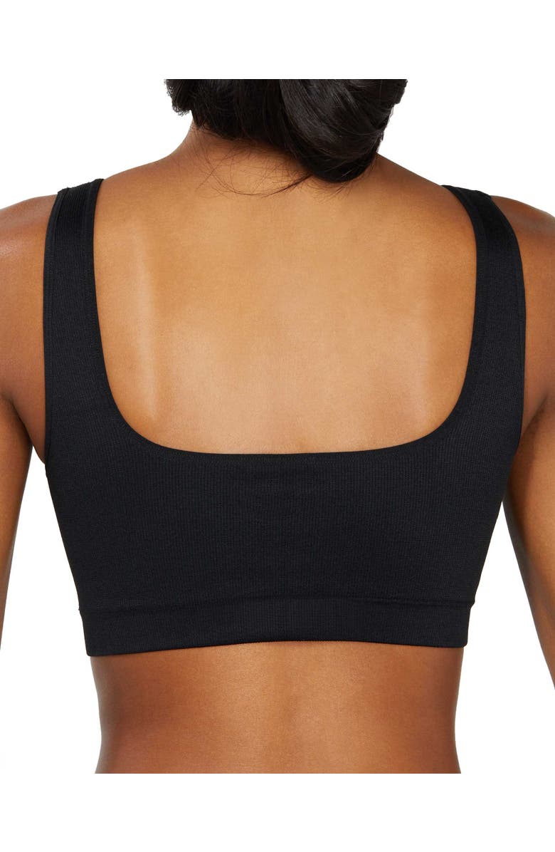 LDMA High Sculpt Bra Rib, Alternate, color, Black