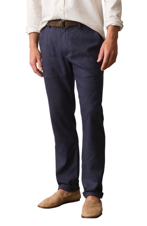 Saturday Flat Front Hemp Blend Chinos