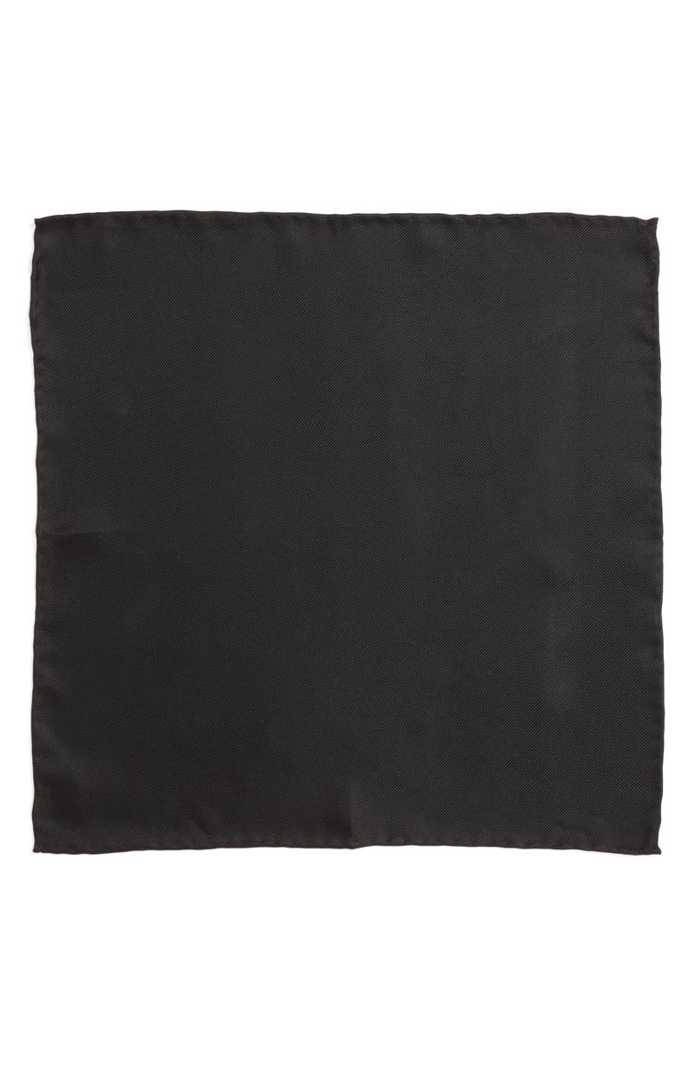 Nordstrom Men's Shop Silk Twill Pocket Square, Alternate, color,