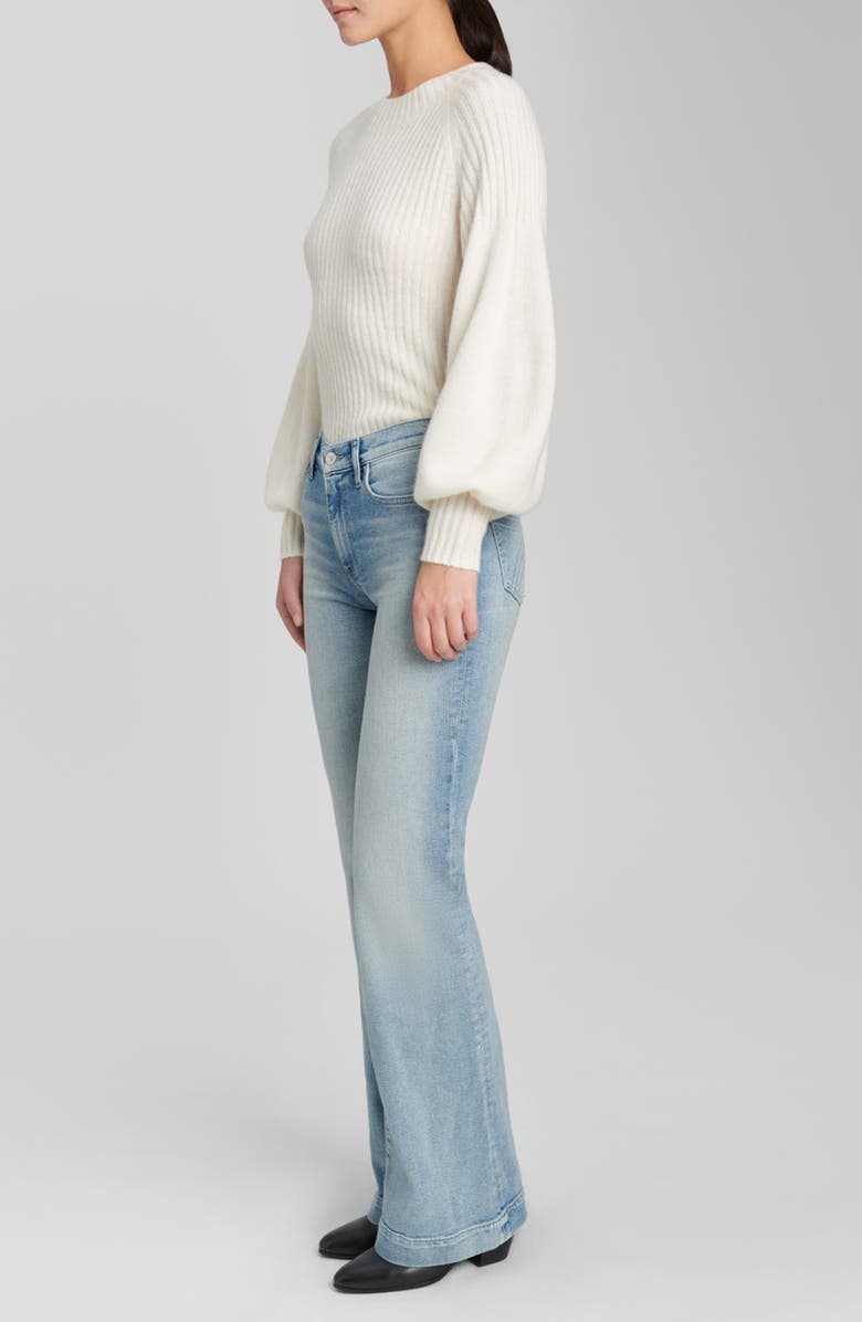 7 For All Mankind Dojo Flare Leg Jeans, Alternate, color,