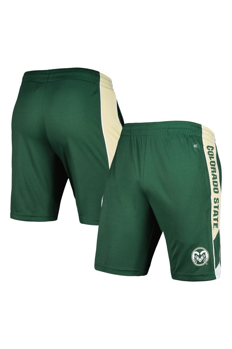 Men's Colosseum Green Colorado State Rams Pool Time Shorts, Main, color, Green