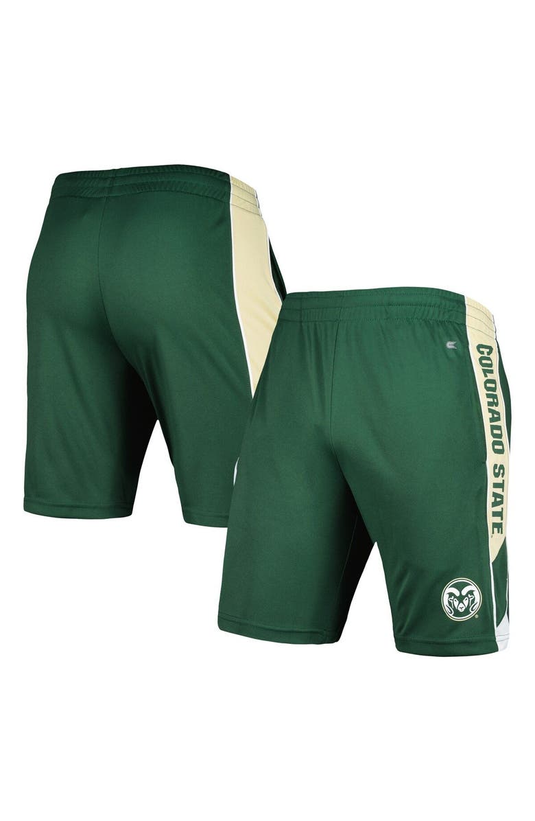 COLOSSEUM Men's Colosseum Green Colorado State Rams Pool Time Shorts, Main, color, 