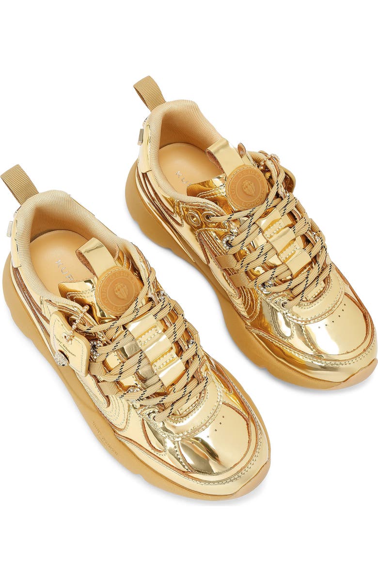 Kurt Geiger London Kurt Chunky Sole Sneaker, Alternate, color, Gold