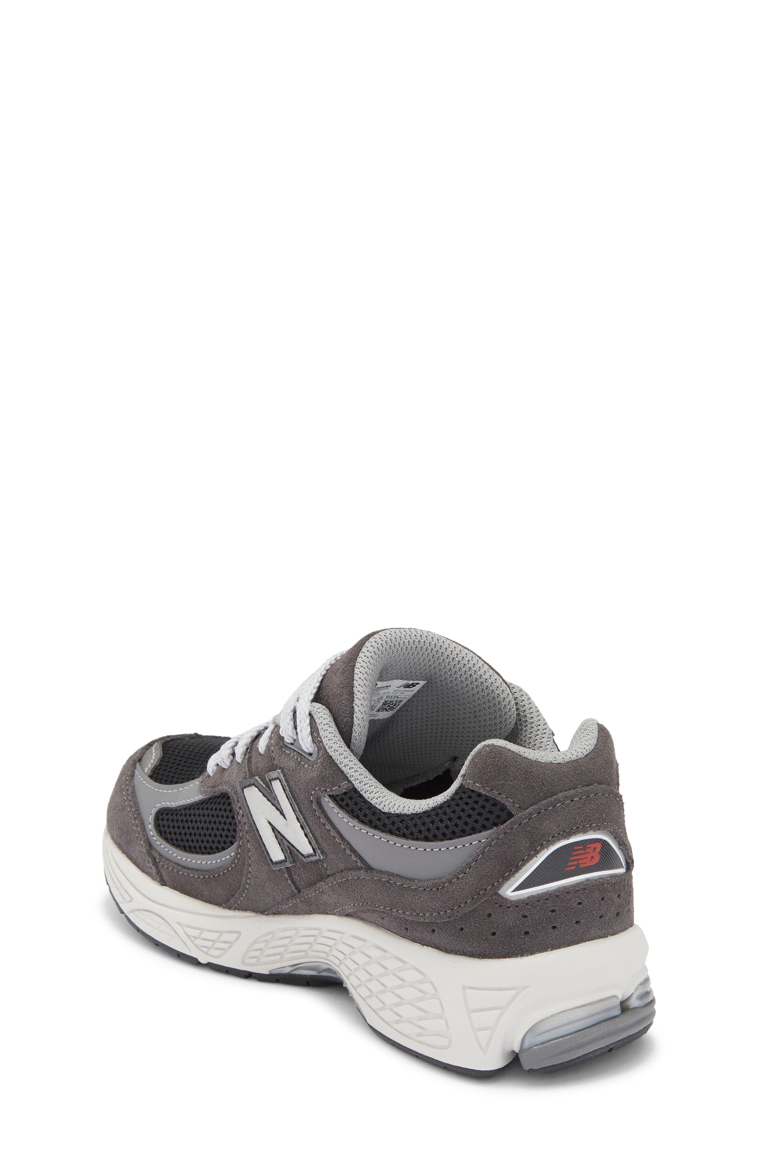New Balance Kids' 2002R Sneaker, Alternate, color, Black Cement/ Castlerock