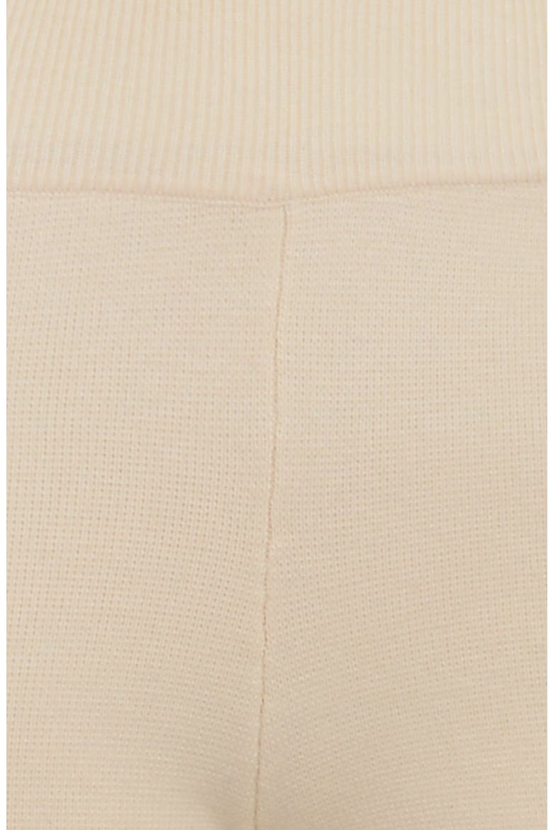 Nereida Rib Flare Pants, Alternate, color, CREAM