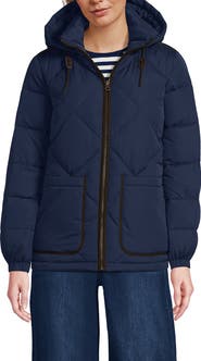 Lands' End FeatherFree Insulated Diamond Quilted Jacket