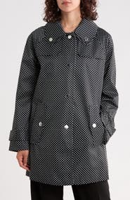 London Fog Polka Dot Raincoat