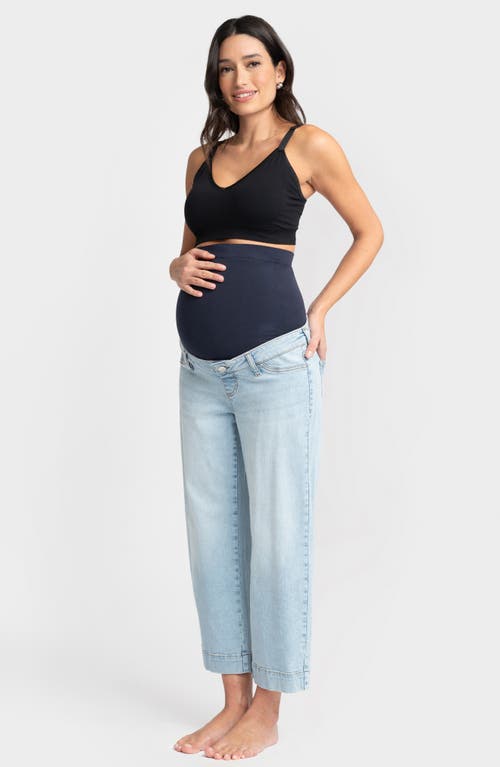 SERAPHINE SERAPHINE OVER THE BUMP RELAXED STRAIGHT LEG MATERNITY JEANS