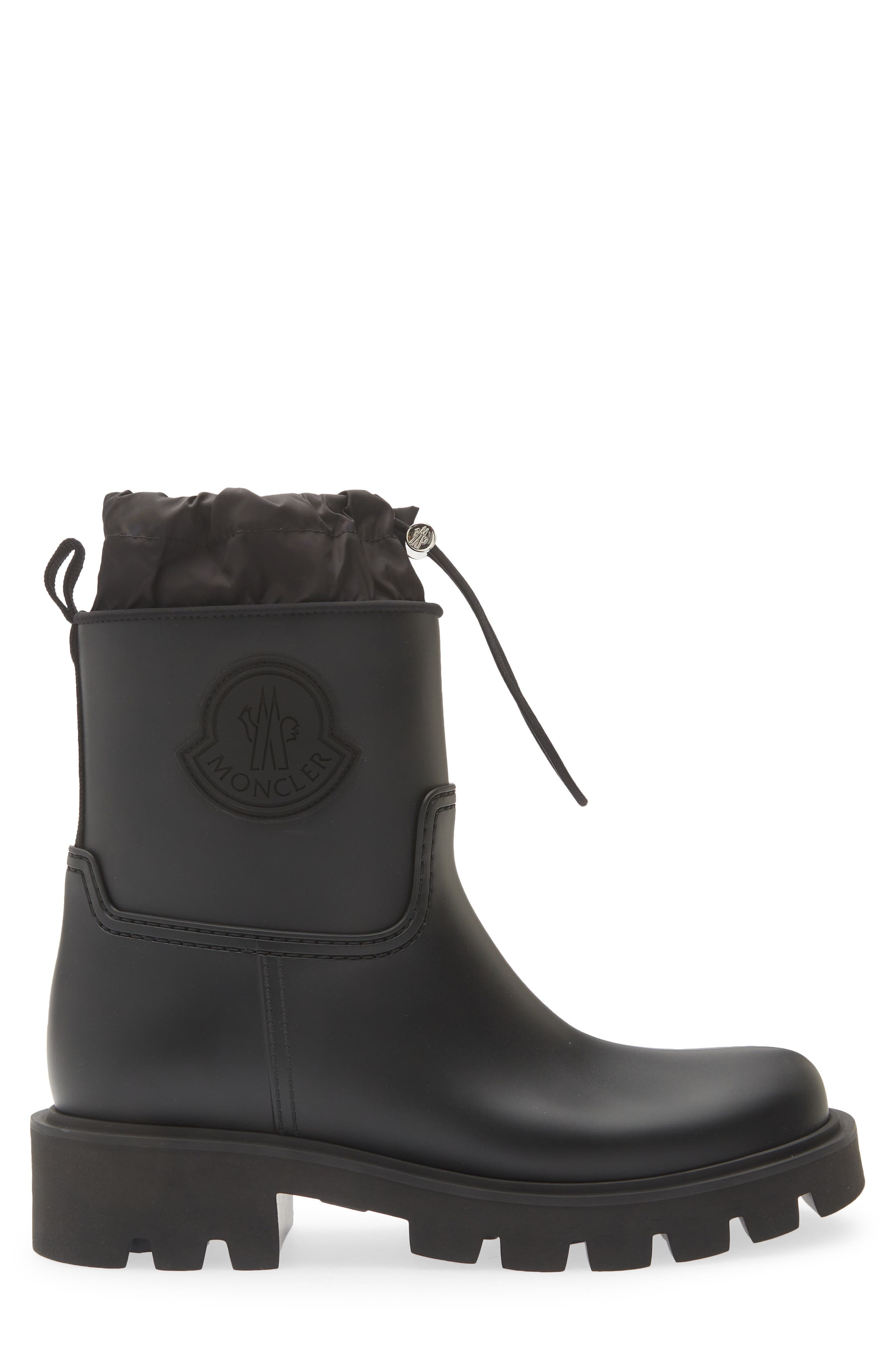Kickstream Waterproof Rain Boot, Alternate, color, BLACK/ BLACK