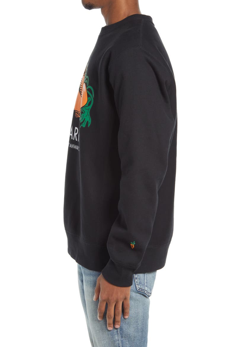 Graphic Sweatshirt, Alternate, color, BLACK
