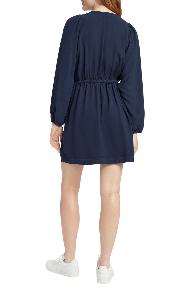 Splendid Sutton Long Sleeve Minidress, Alternate, color,
