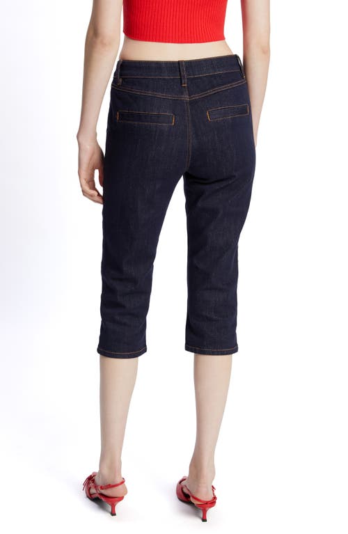 Bardot Bruna Pedal Pusher Jeans In Dark